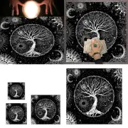 12 Constellations Tablecloth Altar Tarot Card Cloth Astrology Oracle Cards Pads