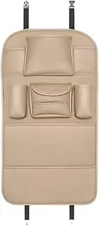 ATATQY Compatible For Honda CRV CR-V 2023-24 Nappa Leather Rear Seat Backrest Storage Box(B)