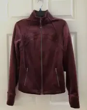 NWT LULULEMON Define Jacket *Velvet Size 8 Garnet - LW4CICS GARN
