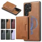 For Samsung Galaxy A56/A36/A16/A15/A14 Detachable Magnetic Leather Wallet Case