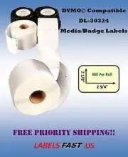 30324 Shipping Labels Compatible w/ Dymo® 1-200 Rolls - LOWEST PRICES ON EBAY!!
