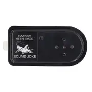 Crickets Sound Toy Auto Turn Off Back Adhesive Sticker Annoying Noise Maker Prank Toy Black