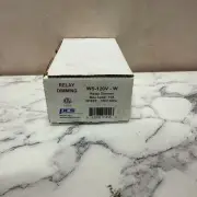 PCS 0-10V Relay Dimmer Wall Switch, 120V, White (WS-120V-W)