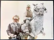 1980 Star Wars The Empire Strikes Luke & Han on Hoth 8x10 Photo in Color