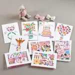 CREATIVE BIRTHDAY CARDS GREETING THANK YOU CARD韓式生日卡片