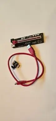 Ubit 15 Pack Latest PCI E GPU Riser Express Cable 16X to 1X 6Pin MOLEX SATA