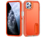 YSM for iPhone 11 Pro Shockproof Case with Stand-Orange