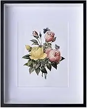 EKMAX 16X20 Shadow Box Frame in Black with Soft Linen Back - Composite Wood with Plexiglass for Wall and Tabletop