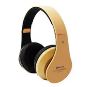 High quality Wireless Bluetooth Headphones - Gold black