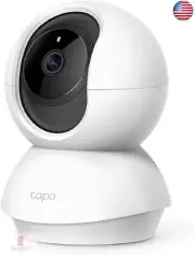 TP-Link Tapo Pan/Tilt Security Camera for Baby Monitor, Pet Camera w/Motion