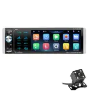 5.1in Car Stereo Radio Touch Screen For Apple Carplay Bluetooth Receiver W/Cam