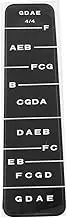 uxcell Music Violin Learner Beginner Neck Notes Fingering Chart Fingerboard Sticker