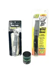 3 Game Calls Quaker Boy Woods Wise Deer & Predator