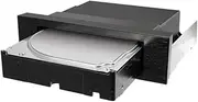 Binxind 2X Universal Hot Swap Mobile Rack for 2.5 Inch or 3.5 Inch SSD/HDD, Internal Tray-Less Hard Drive Backplane Enclosure