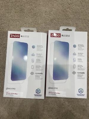 ** ZAGG Invisible Shield Glass XTR2 Screen Protector Apple iPhone 14 Pro Max **