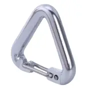 Spring Lock Aluminum Alloys Carabiner Keychain Hook Clip Locking Carabiner