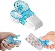 Portable Pill Taker Cute Small Pill Remover Dispenser Lightweight Home Travel Hospital Household s Pills Blister Package Opener Assistance Tool