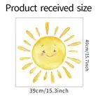 Cartoon Painted Rainbow Sun Bedroom Porch Home Wall Background Wall Stickers _in