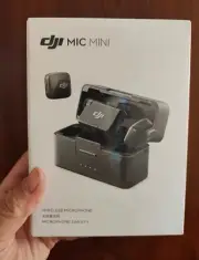 DJI Mic Mini 2 Tx +1 Rx + Charging Case With Box (New)