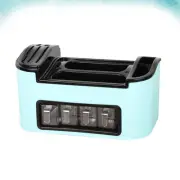 Condiment Storage Container Utlery Block Holder Kitchen Utensils Organizer