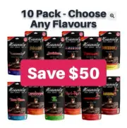 VARIETY PACK - 10 Flavours/Packet- Premium Aust Dried BEEF JERKY Choose your Own