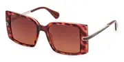 Max & Co. MO0120 55F Women’s Sunglasses Tortoiseshell Size 53