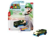 Hot Wheels Gaming Character Luigi 1 Car for Ages 3+ Toy Race Play Game