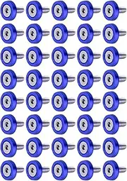 40Pcs Washers Assortment Kit, Fender Bumper Asorted Metal Washers Bolt Engine Bay Dress Up Kit Washer