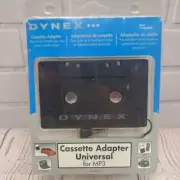 2008 DYNEX DX-CA101 MP3 STEREO CASSETTE ADAPTER BRAND NEW SEALED IN PACKAGE