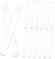 50pcs Plastic Storage Containers Lids Test Tubes for Scientific Research Lab Experiments Random
