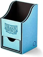 Dragon Shield Nest Plus Deck Box, Light Blue/Black