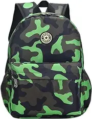 [VIDOSCLA] Camouflage Kids School Backpack Primary Schoolbag Bookbag for Girls Boys