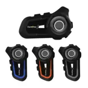 Bluetooth Intercom Headset Earpiece Music Sharing 1500M Waterproof for Helmet