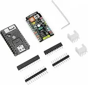 M5Stack Official - M5Stamp C3 Mate with Pin Headers - 400KB RAM, 4MB Flash, RISC-V CPU, Wi-Fi, USB, 2.4G 3D Antenna, in High-Temperature Resistant Enclosure