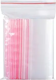 100 Resealable Cello Bags,Poly Zip Lock Bags,Sealed Plastic Bag,Self Sealing Thick OPP Clear,Cellophane Bags for Cookies,Travel, Storage, Packaging 7.9"x11"
