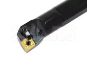 SHARS 1X12" RH S16T-MCLNR-4 INDEXABLE BORING BAR COOLANT + CNMG 43 INSERT NEW P]