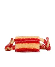 Small red striped Terry Prisma bag One size Red