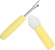 ARTSEWPLY Seam Ripper and Thread Remover Ergonomic Yellow Tools for Removal for Sewing Embroidery and Crafting Projects