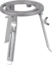 CANIGHT Laboratory Tripod Alcohol Lamp Holder Aluminum Alloy Height Adjustable Detachable Design Versatile for School Lab Factory Use