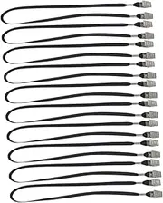 Yardenfun 10pcs Neck Straps Storage Rope for Masks Comfortable Lanyards with Clips Versatile Use for Napkins and Hats Easy to Wear and Remove