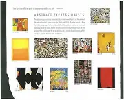 Abstract Expressionists Sheet of Ten 44 Cent Stamps Scott 4444 by USPS