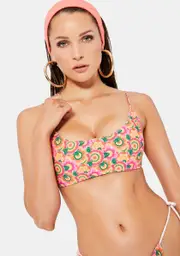 [VDM The Label] Sienna Mod Floral Bikini Top