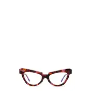 Geometric eyeglass frames 51 VIOLET TORTOISE