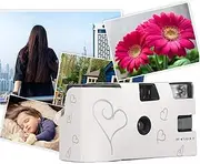 Retro Film Camera, 35MM Film Camera Bundle with Built In16pcs Color Films, Full Manual Setting Single Use Flash Shutter Film Camera for Birthday Wedding Travel