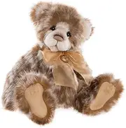 [Charlie Bears] Mastermind | 2024 Plumo, Teddy Bear, Fully Jointed, Handmade, Collectable, Limited in Production, Brown Plush and Alpaca Fur