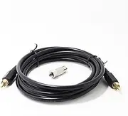 Ancable RCA Video Cable with RF TV Connector for Atari 2600 Jr 7800 Colecovision Intellivision 6ft