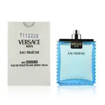 VERSACE MAN EAU FRAICHE 凡賽斯 雲淡風輕男性淡香水 100ML TESTER