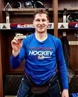 Nathan MacKinnon 1000 Career Points Puck Colorado Avalanche 8x10 NHL Photo