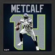 DK Metcalf Seattle Seahawks Jersey Impact Frame