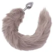 CalExotics Running Wild Grey Tail Butt Plug